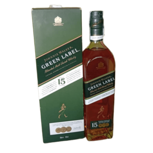 Johnnie Walker Green Label Blended Scotch Whisky  40% vol 70cl  Layers of Smooth Flavour